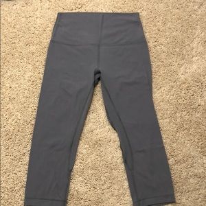 lululemon align crops size 4